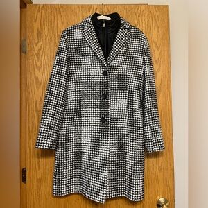 Cinzia Rocca Houndstooth Convertible Jacket